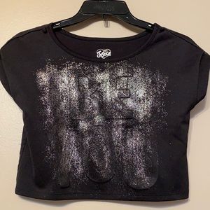 Justice "Be You" Cropped Tee, 10